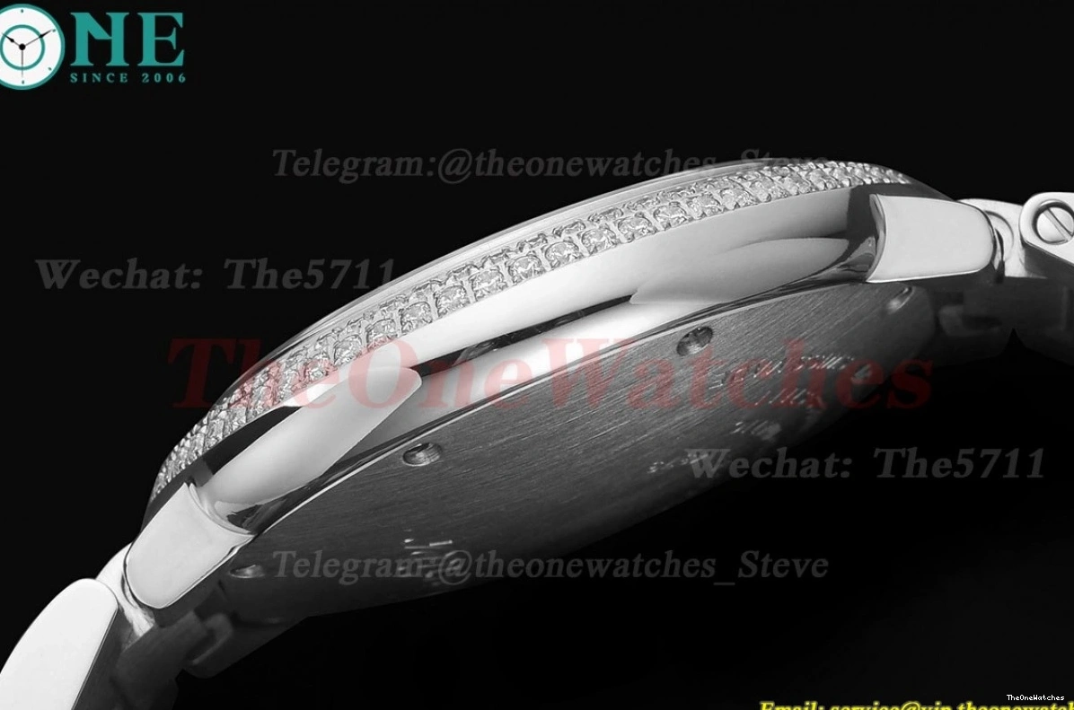 NH05 GDF Ballon Dia Cartier SS Bleu Silver SS 33mm De 1224